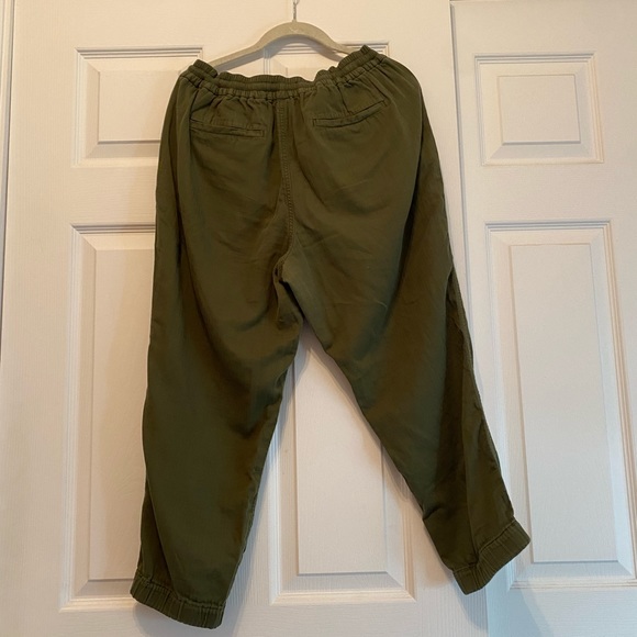 Cotton Elastic Waist Pants - Picture 2 of 5